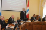 On April 25, the Legislative Assembly held a round table on the topic “On the practice of work of the Councils of municipal districts of the Omsk region: organizational aspect.”