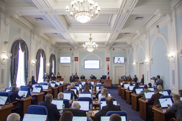 Состоялось очередное заседание Законодательного Собрания Омской области 
