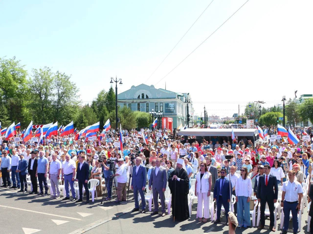 Александр Артемов принял участие в мероприятиях, посвященных празднованию Дня России