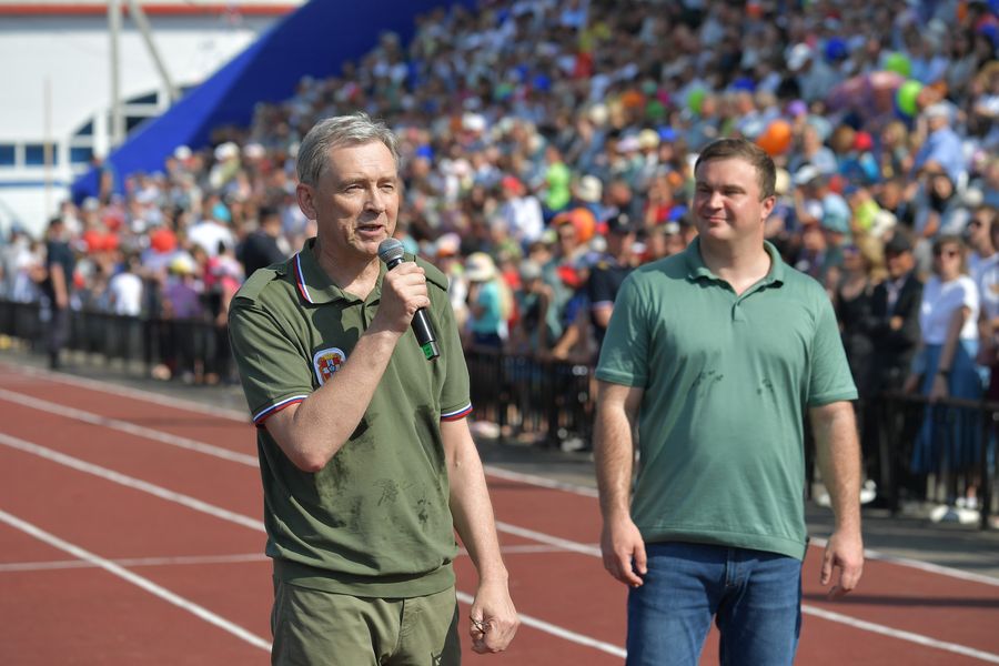 Alexander Artemov took part in the opening of the festival "Queen of Sports - Tara-2024"