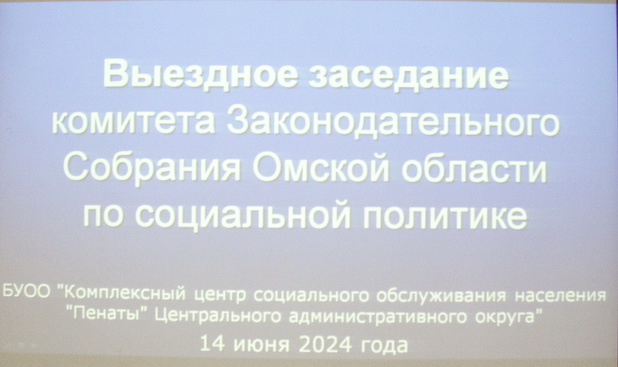 На повестке дня – социальная поддержка населения