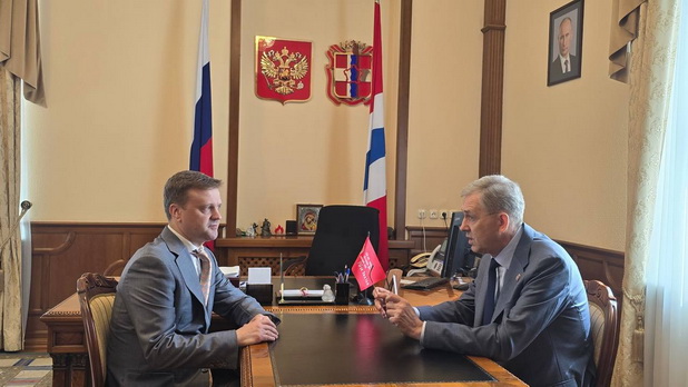 Александр Артемов и Алексей Диденко провели рабочую встречу